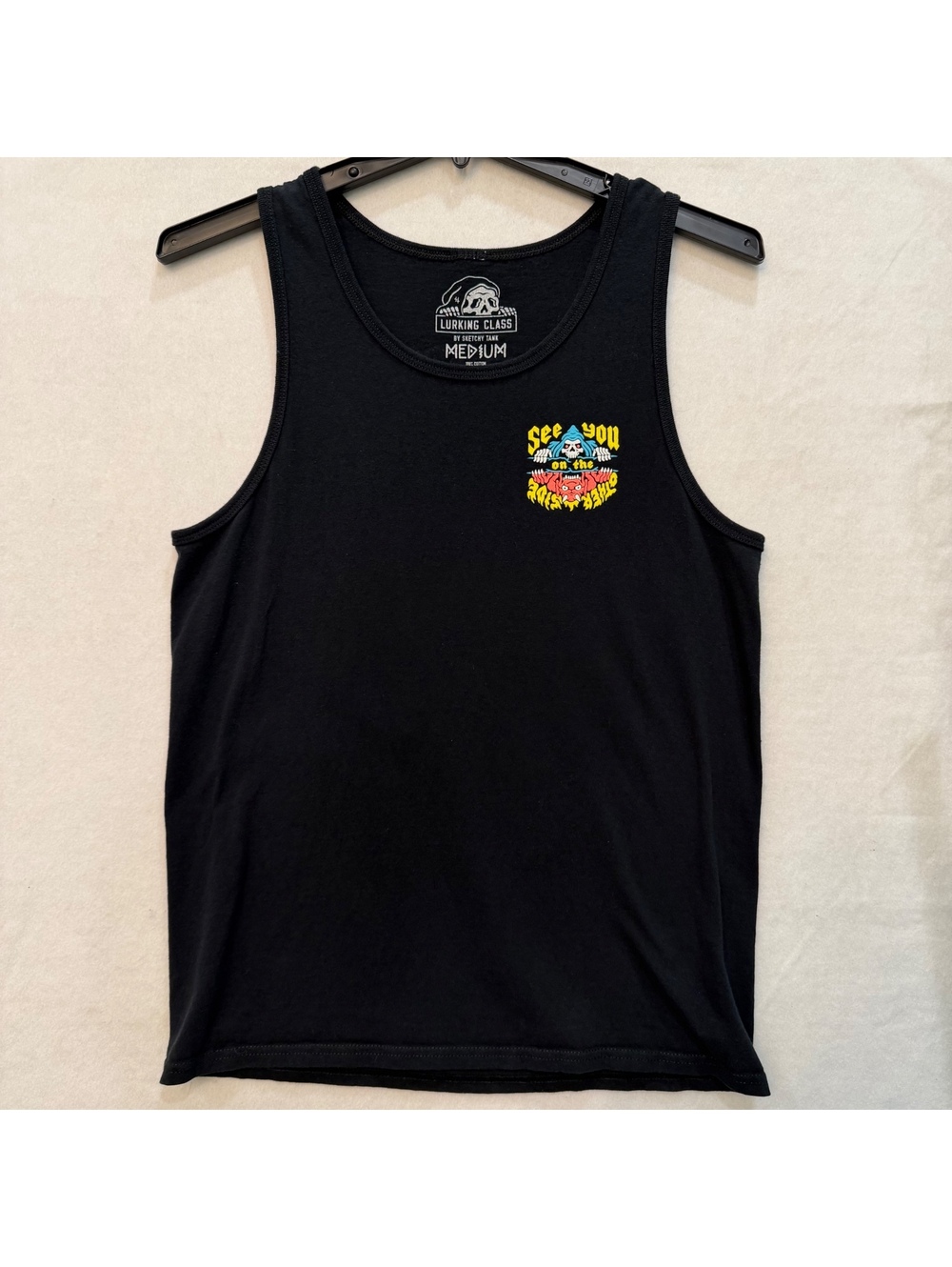 Lurking Class By Sketchy Tank x Tallboy Size M Double-Sided See You On The Other